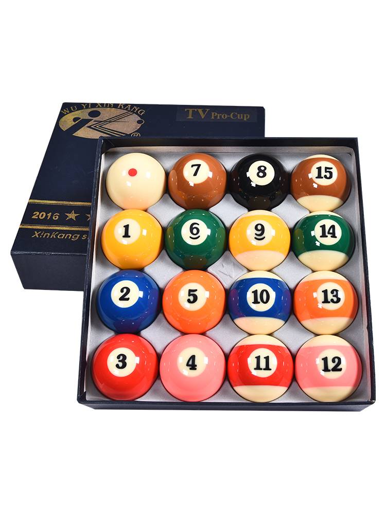 Billiards Ball Chinese Black 8 Billiards TV Crystal Power Ball Ball Ball Ball Accessories Black Eight Ball Products Large