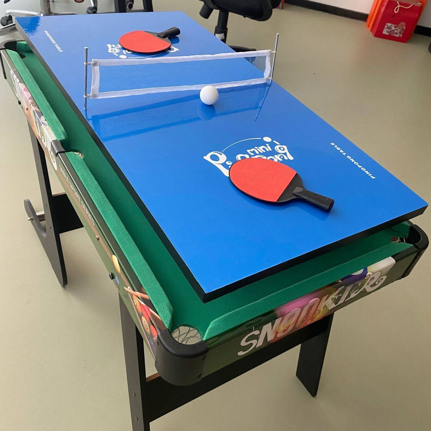 Xinjiang Tibet multi -function billiards and table tennis children's home billiards full -sets a whole set of family relatives