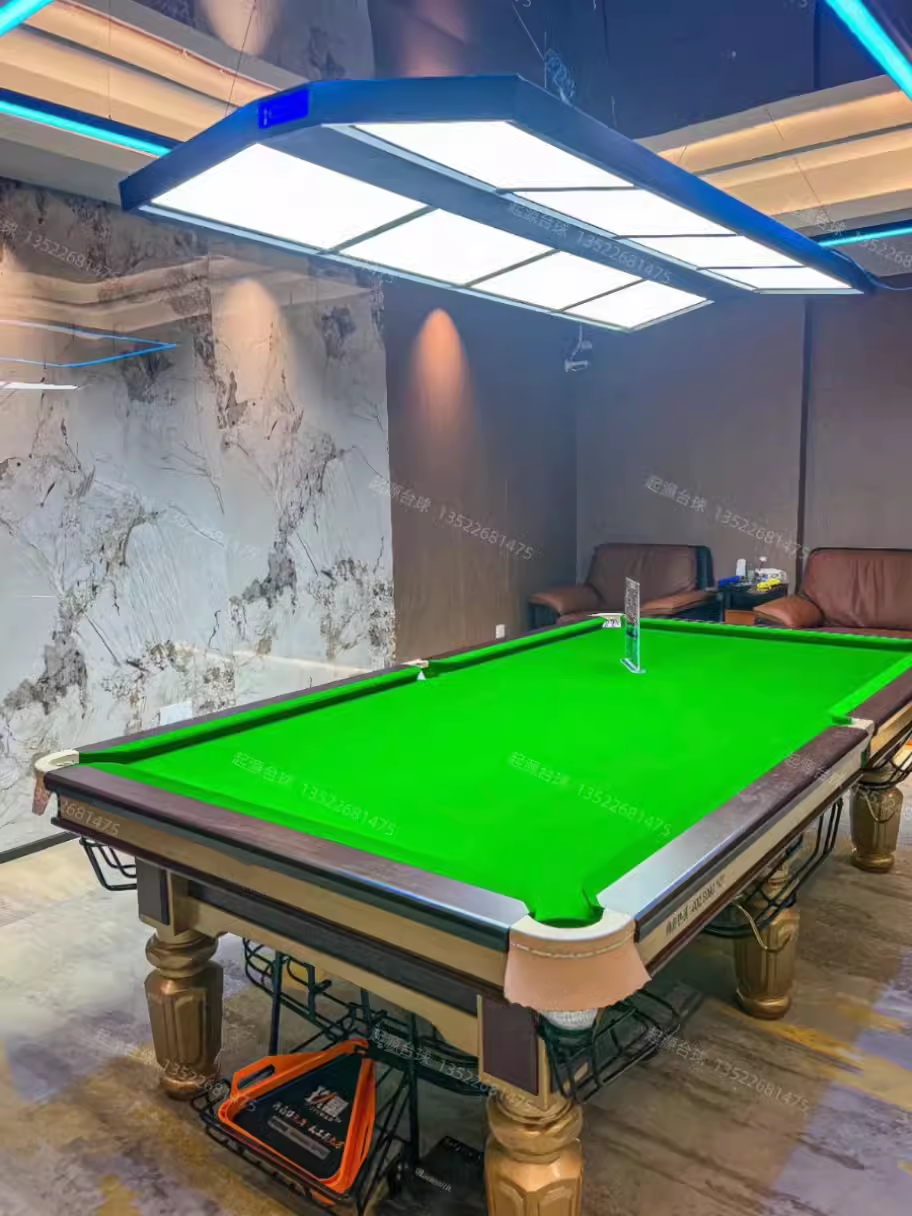 Qiao's table ball table gold and silver -leg steel warehouse Chinese black eight standard household business full -scale configuration manufacturers direct selling