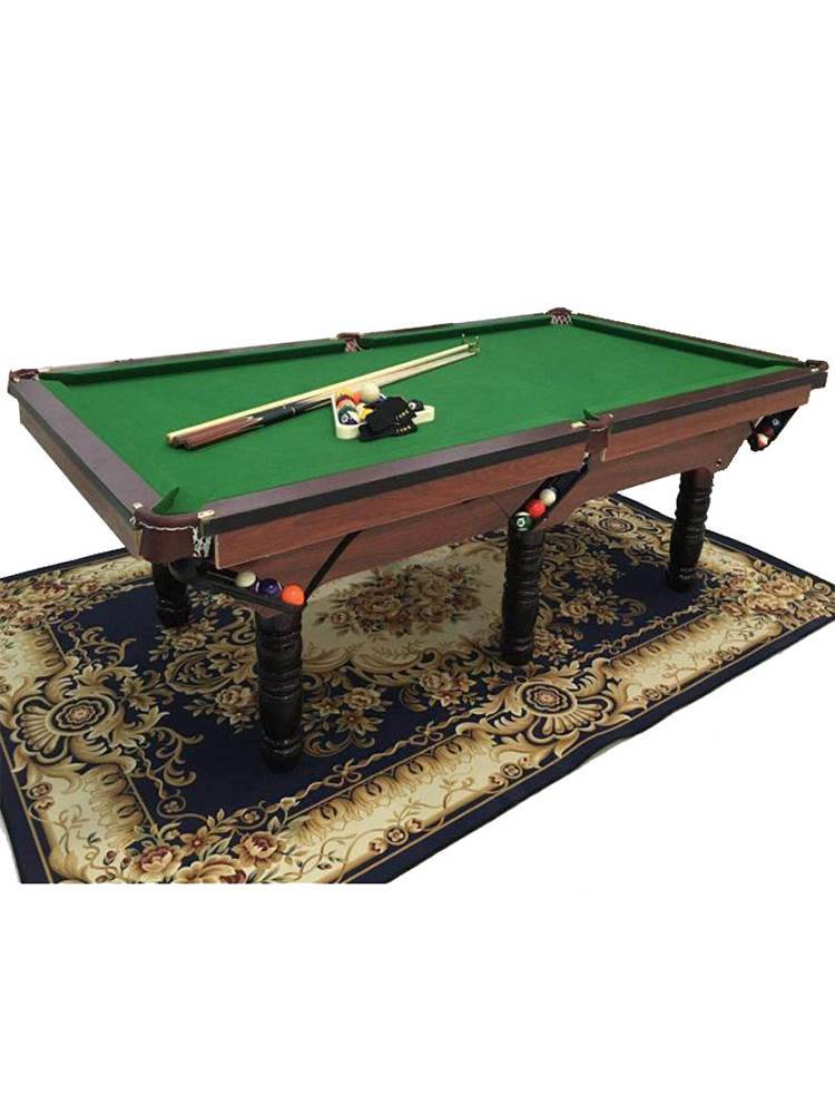 Black 8 cases Guangzhou American Billiards Table Standard Adults use two -in Standard Simple Desktop