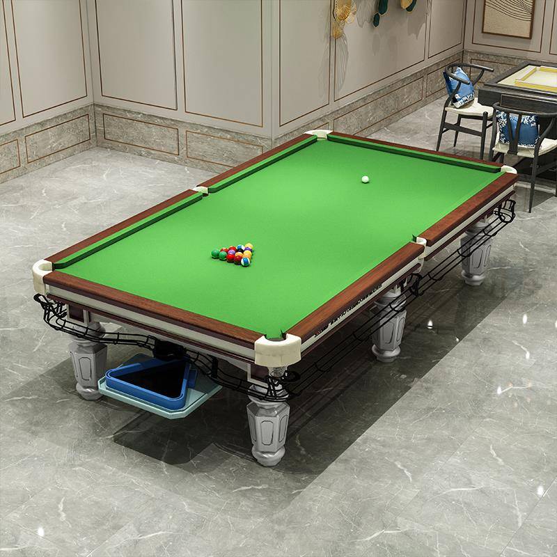 Billiards table Standard Sino -American Adult Family Business Ball Hall's new marble table black eight black table ball steel warehouse