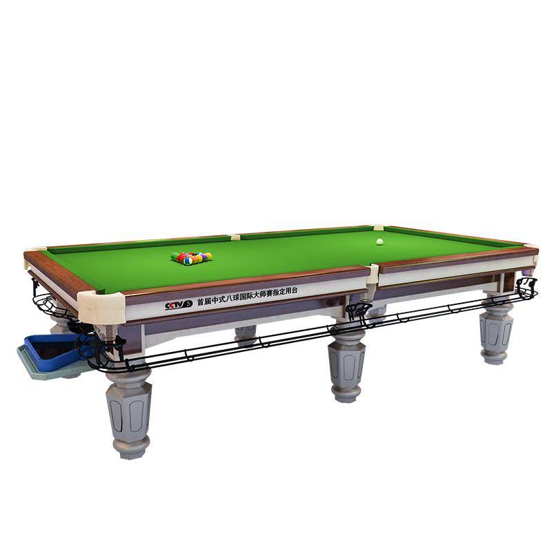 Billiards table Standard Sino -American Adult Family Business Ball Hall's new marble table black eight black table ball steel warehouse