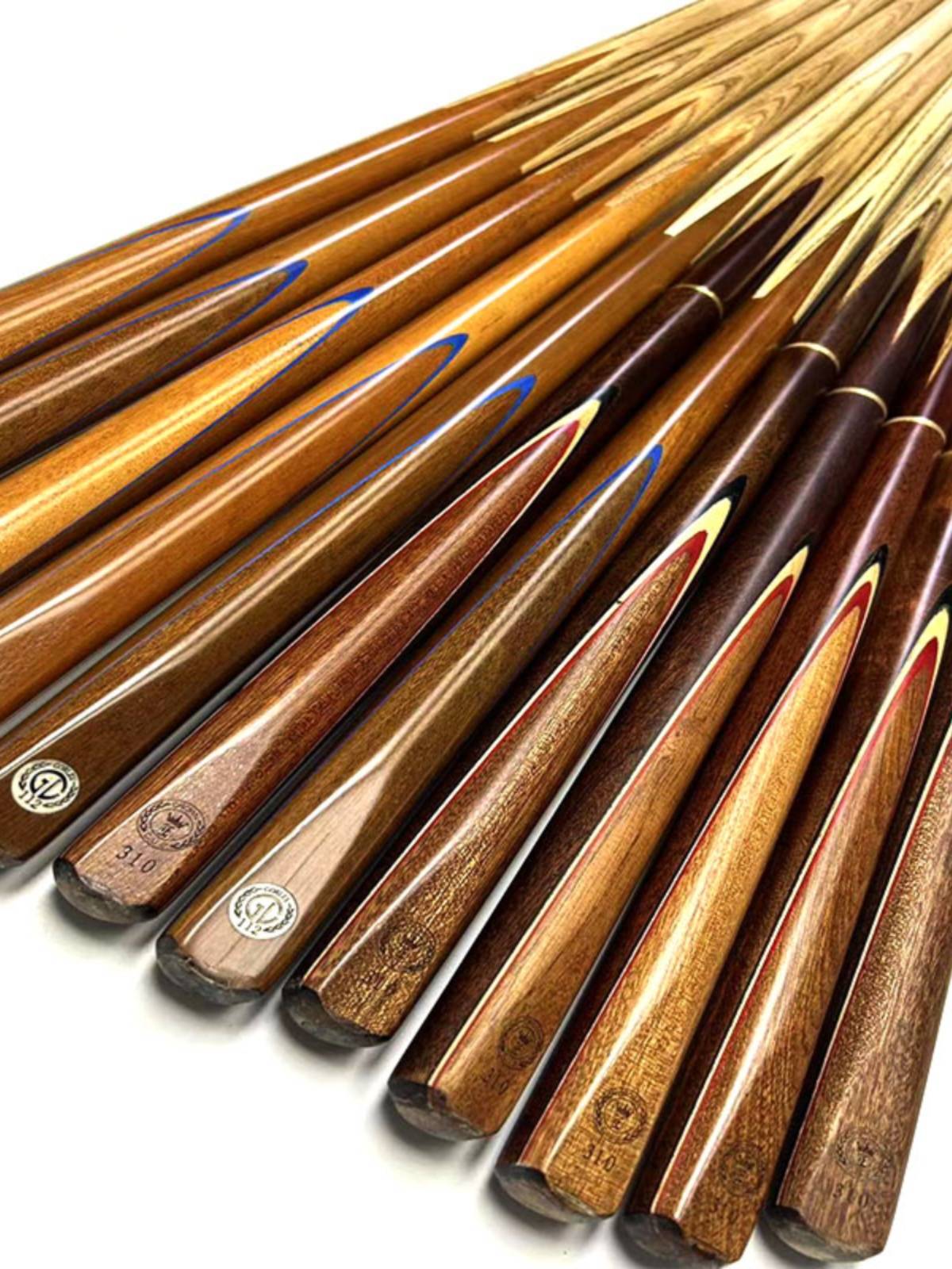 Battlecock double -knot house public pole American black 8 snooker pole sixteen color small head pole big head pool superstructure matching