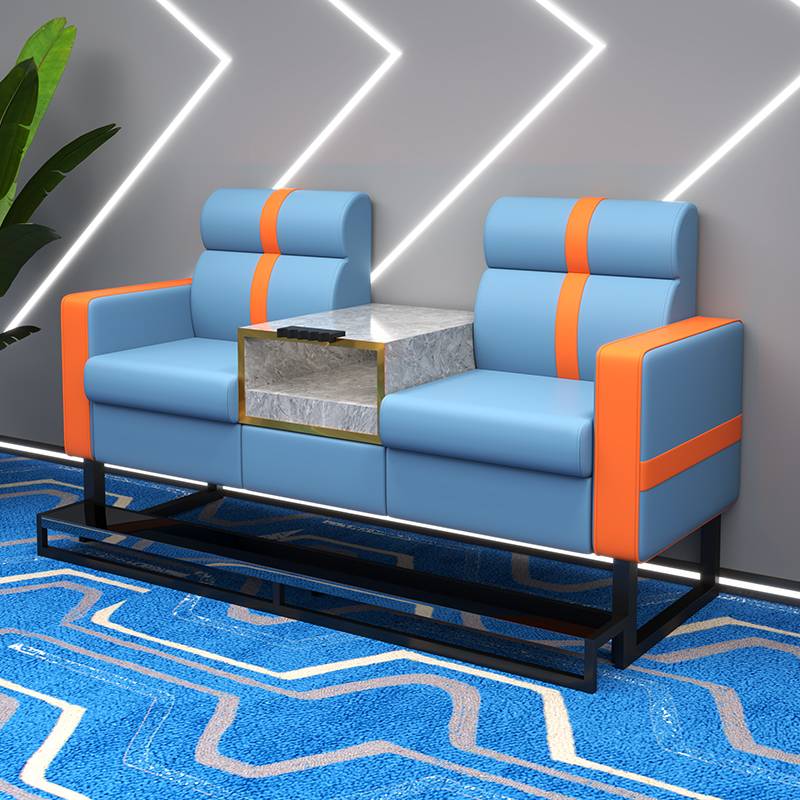 Blue+Orange high -end vertical line version double