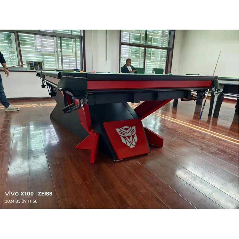 Poisonous Shooting Table Chinese Black Eight Competition Commercial Black Eight Spot Speed Square Squad Steel Library Chinese Billiards Case