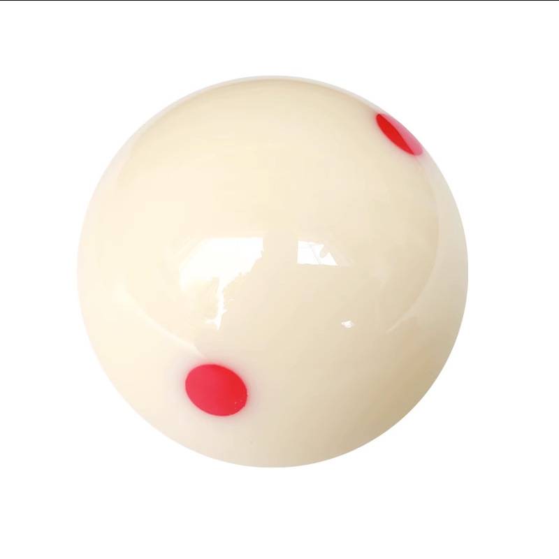 Billiards Mother Ball at six o'clock red dots, black eight white table ball crystal ball 5.72cm large ball balls supplies