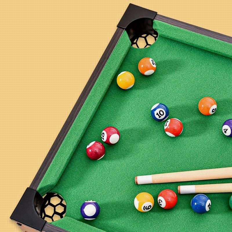 Billiards table Furnishing Children's large desktop fan small billiard boy puzzle child parent-child toy 6-10 years old