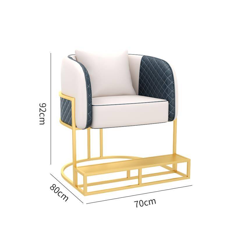 Single sofa (height with pedal) white