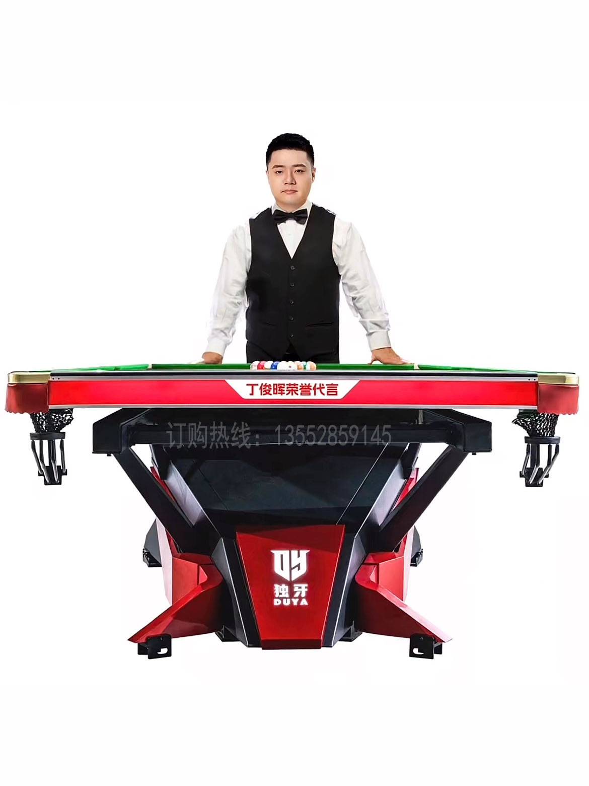 Solo -to -table authentic spot Chinese black eight standard Qiao's desktop table steel warehouse American commercial competition platform