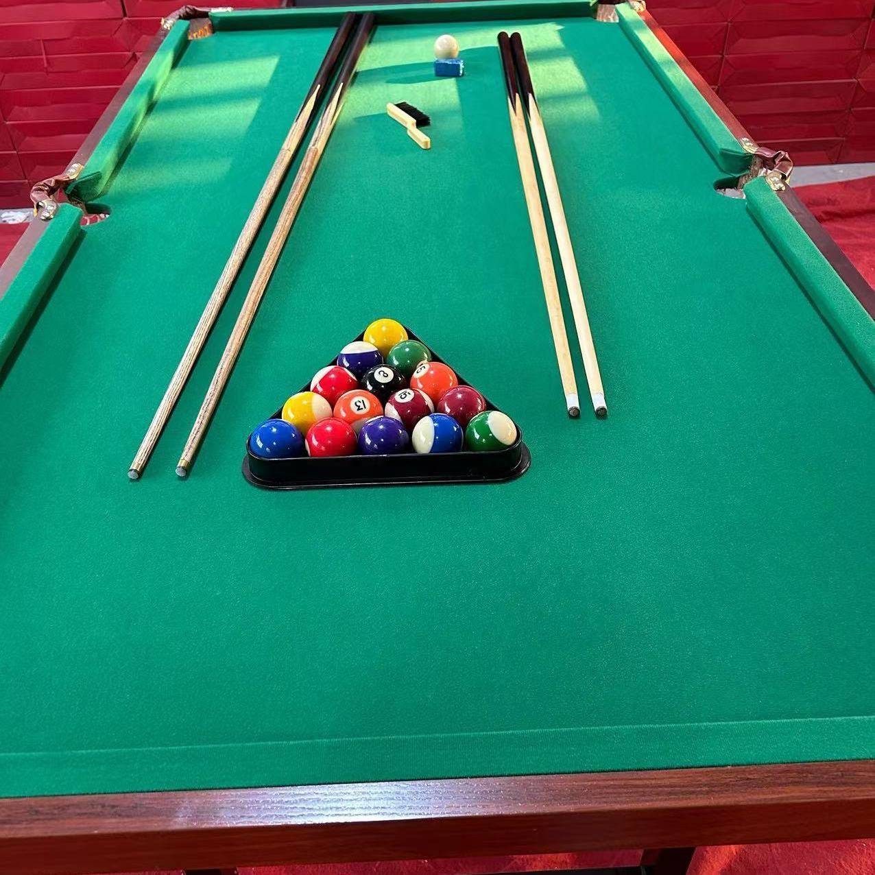 Home folding table ball table Snooker 1.8 meters 1.6 meters of adult large billiards indoor children's large table ball table