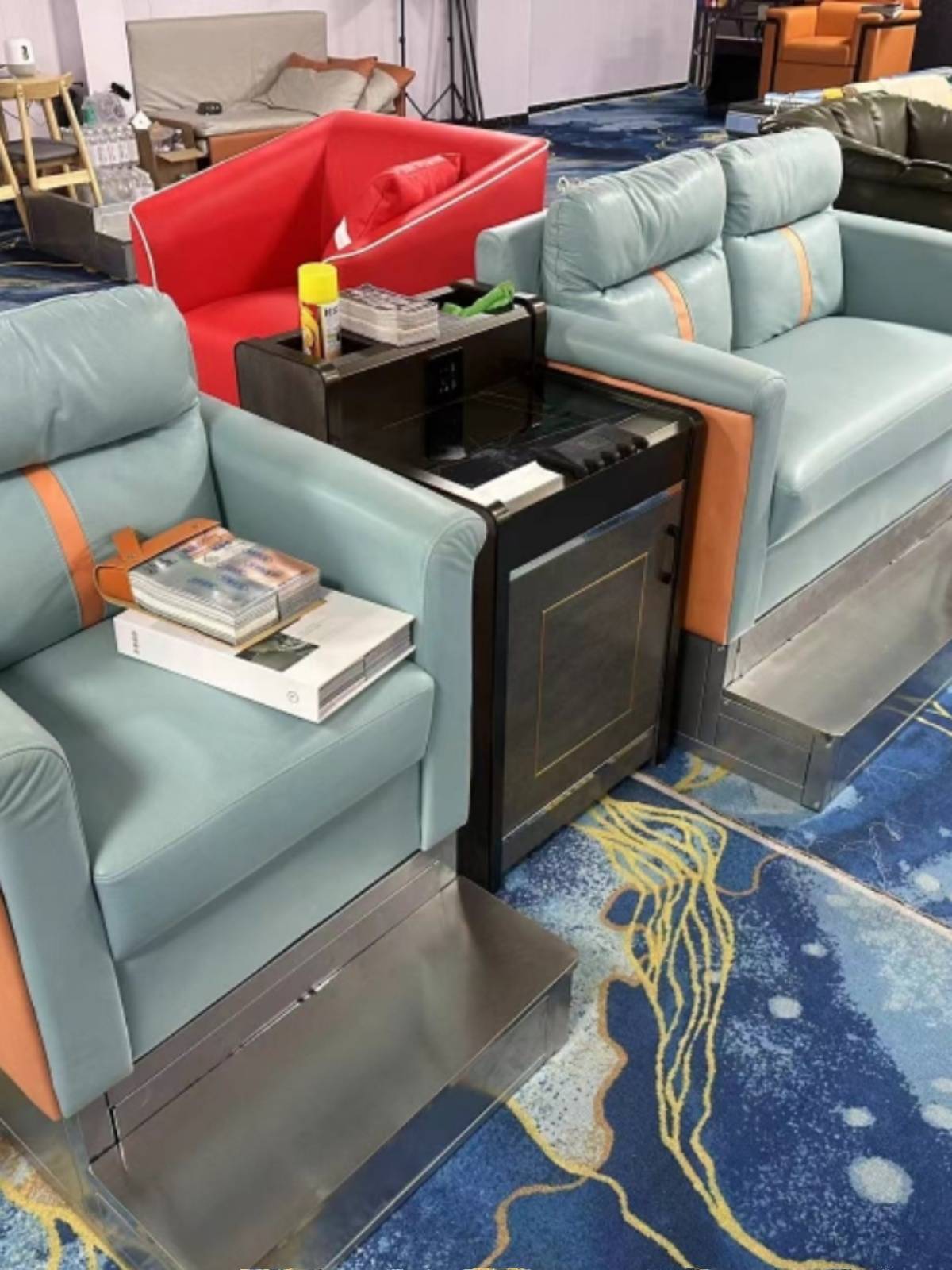 Billiards Hall Billiards Sofa Observation Polo Chair Special Sofa Hall Sofa Billiards Ball Room Victims Emperor