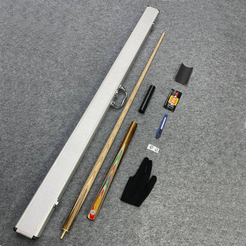 Small head 10mm [Natural Sword Pattern-Green Screen] Silver-grained aluminum box-Black Eight