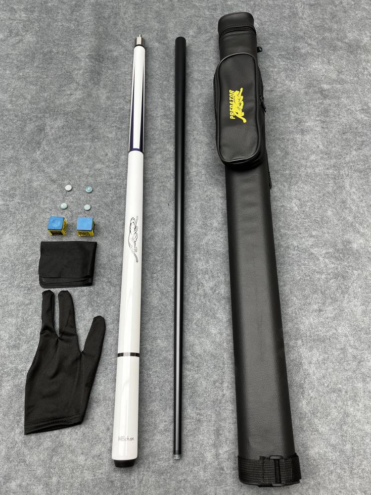 Snow leopard white single -pole+barrel (small head)