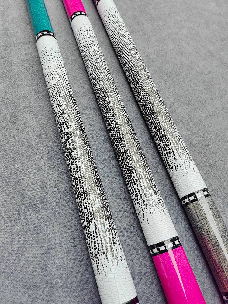 Carbon black technology billiards Chinese -style eight club head Snooker black eight -nine club table ball membership pole