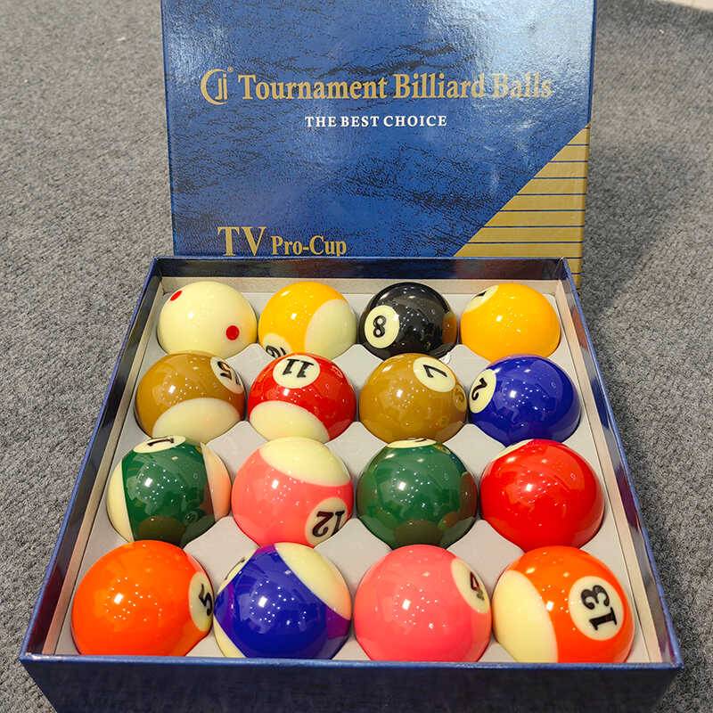 Black Eight 8A Crystal Ball Balls Chinese American Sixteen Color Ship Club Snooker Ball Standard Large Products