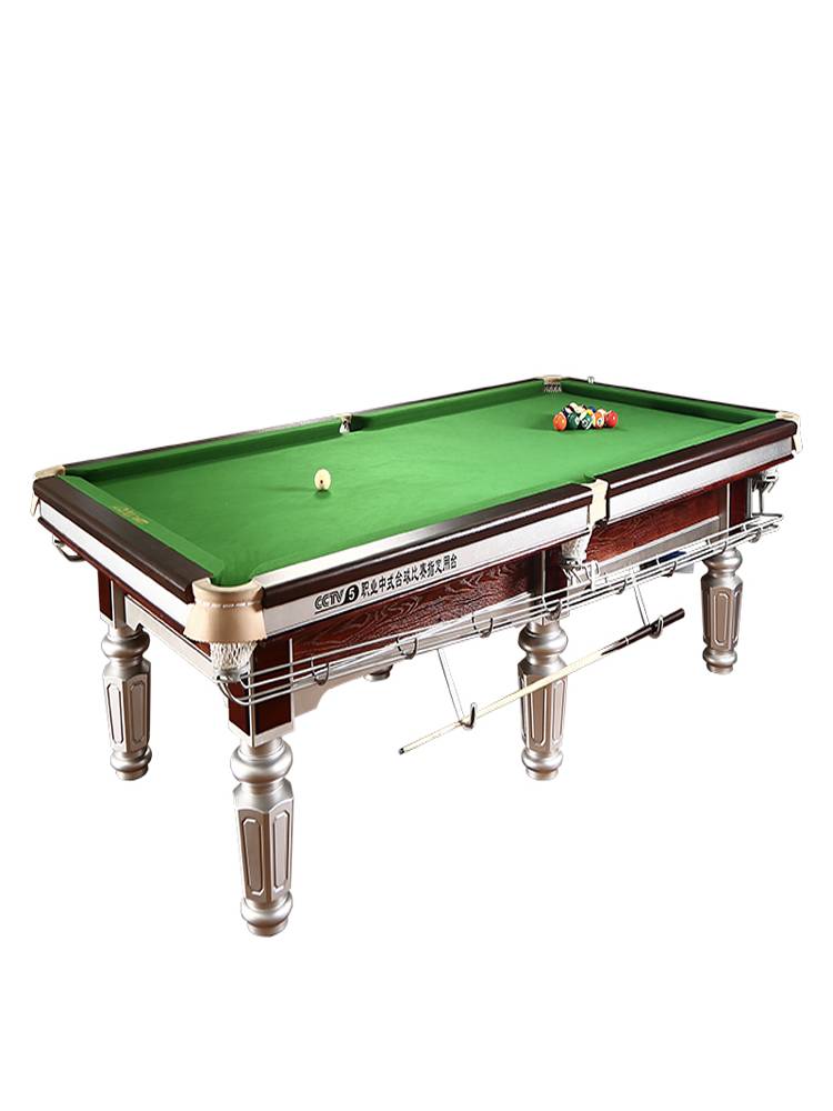 Billiards Table Qiao Family Commercial Standard Channel Steel Library Snooker Chinese -style Black Black High -end Commercial