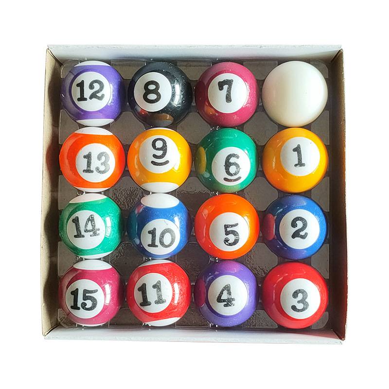 Factory direct selling children's 25mm billiards and billiard table accessories desk children's table ball table accessories children's billiards