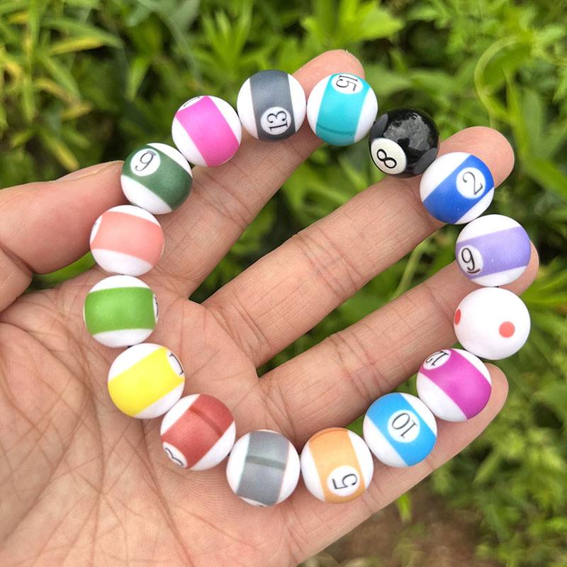 Card 14mm billiard bracelet [16 finished products]