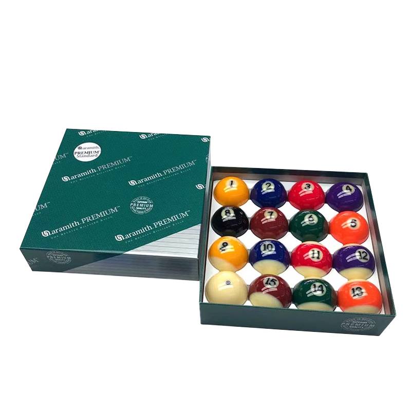 Yalemei billiards standard large Chinese black eight crystal balls 16 color American Danasfo balls