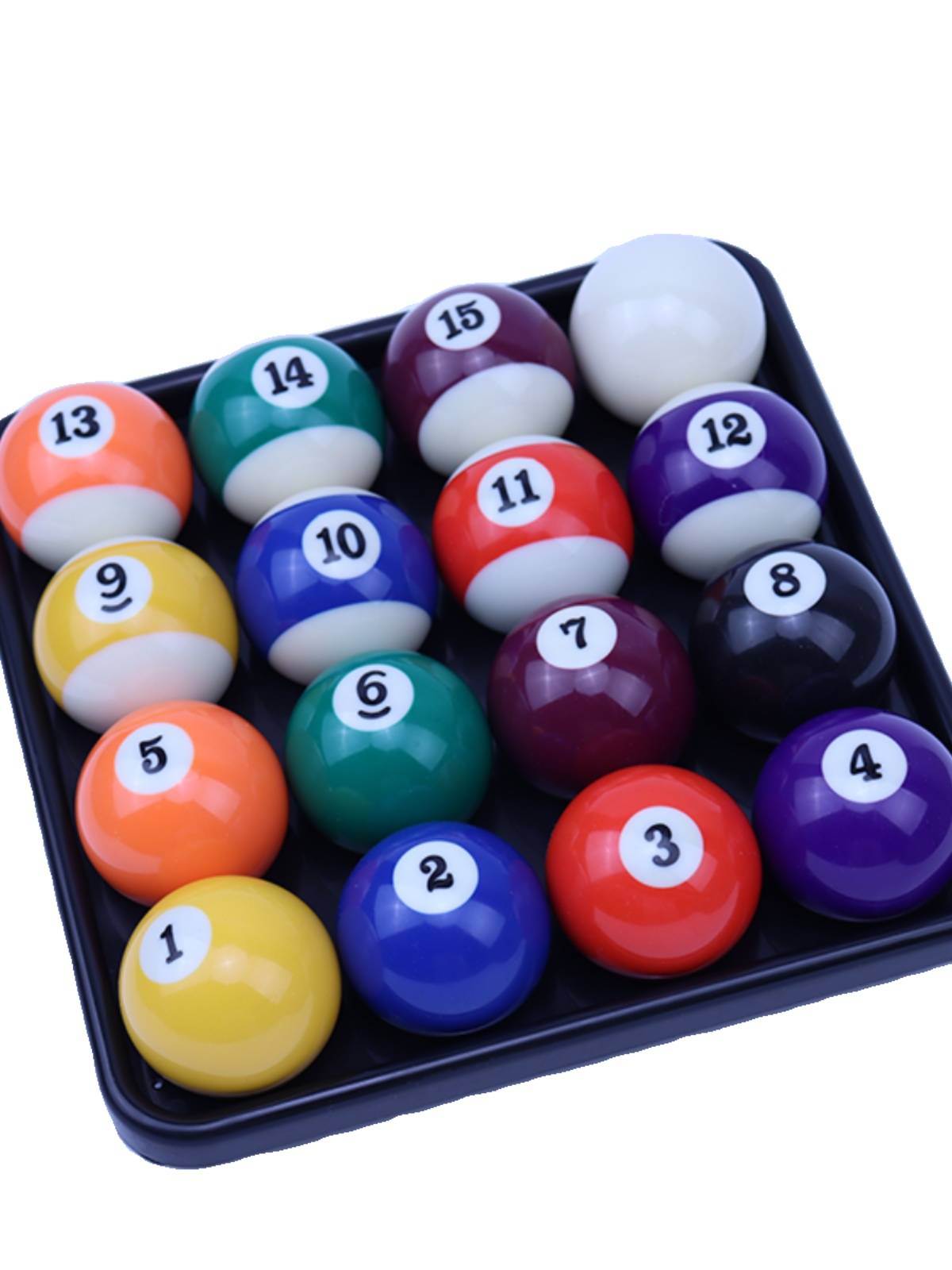 Billiards Selling Selling Mother Ball 5.72cm Chinese Black Eight Nine Ball Crystal Ball Bulk Selling Mother Ball Snooker