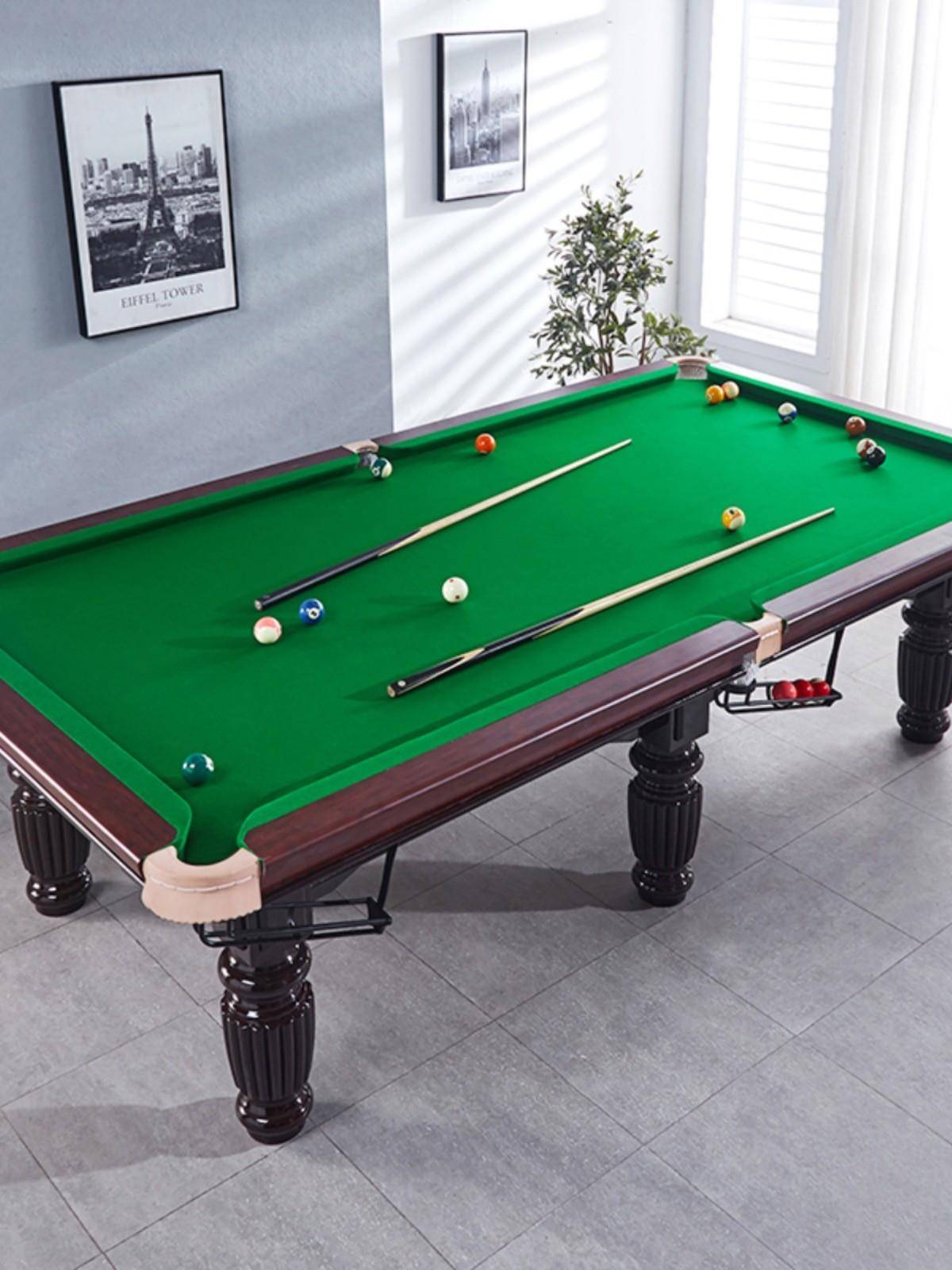 Billiards desk household standard -type American black eight table ball case hall Habu steel storage adult ping -pong second manufacturers