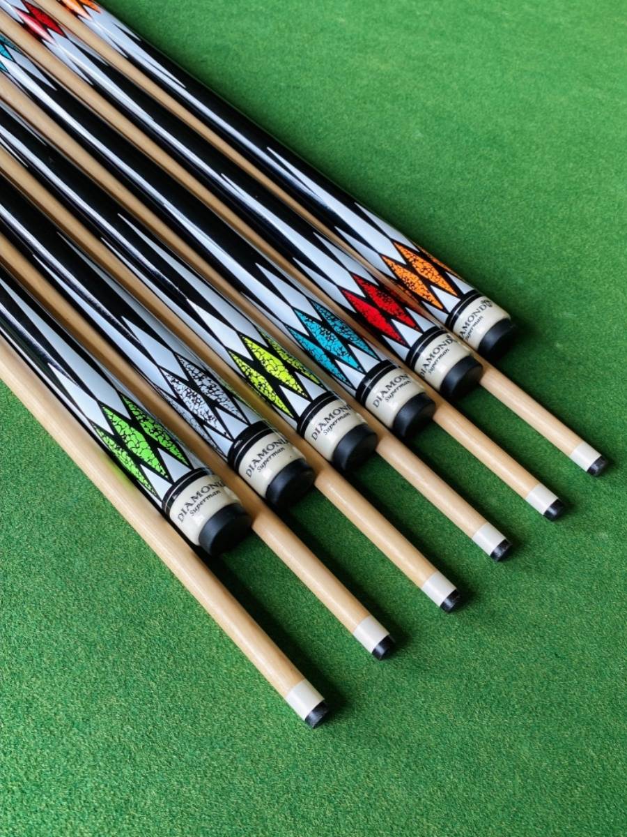 The tabletop American diamond table club nine club 13mm head double -knot club club ball room membership pole