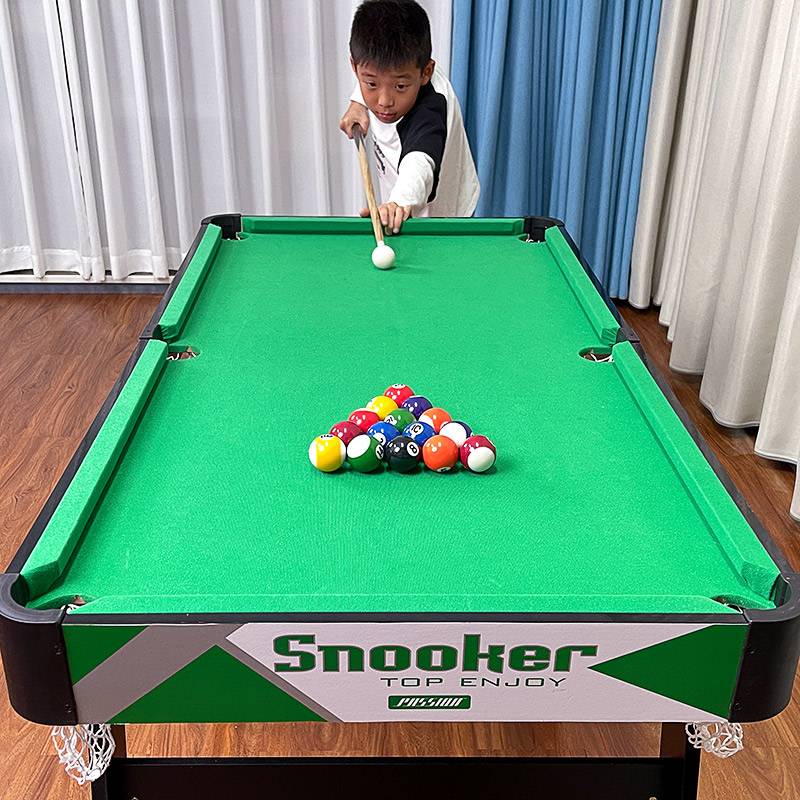 Billiards desk home children's large L desk fan small billiard boys indoor children 5 parent-child toys 7-9