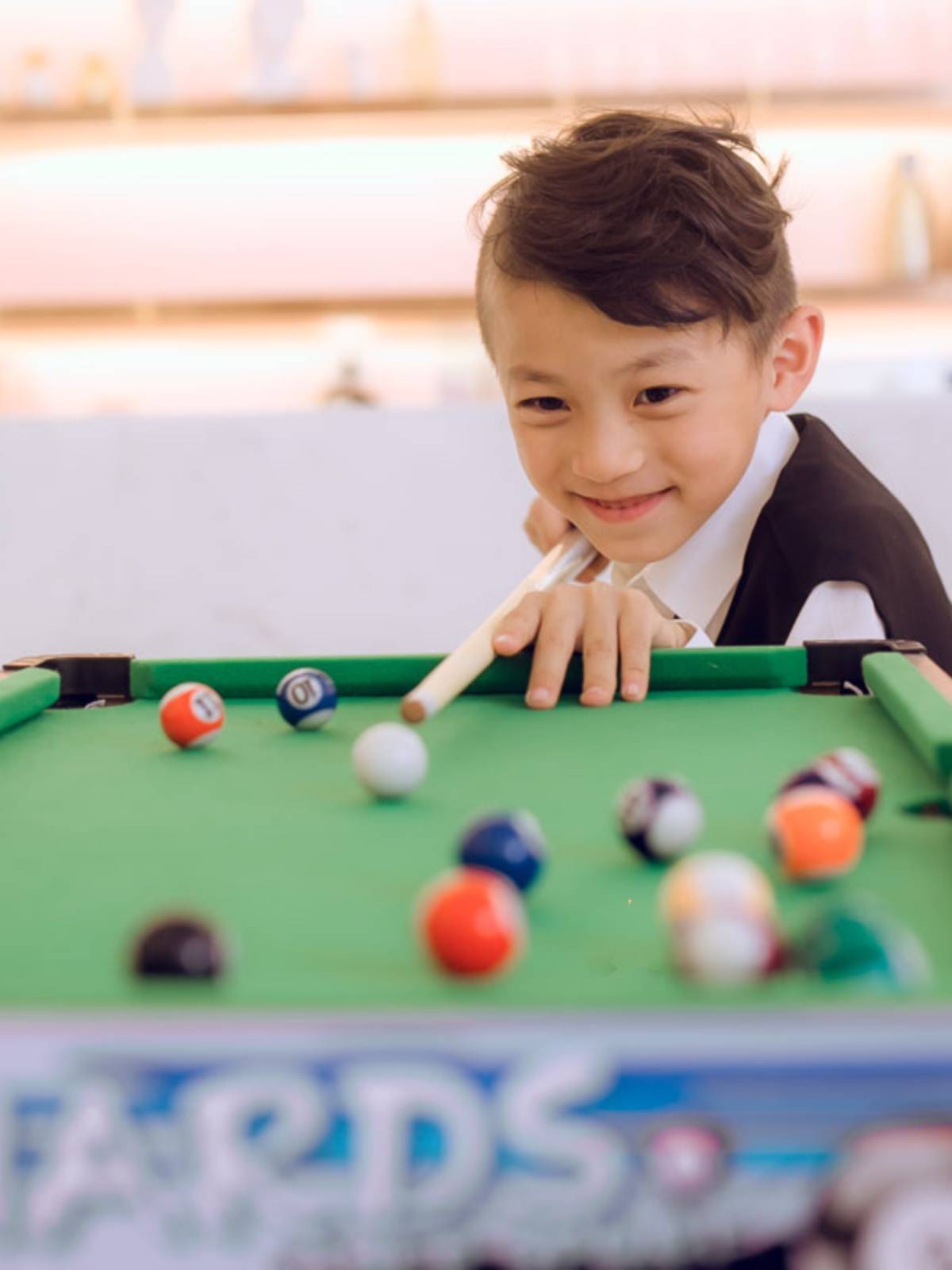 Toy Boys and Boys Mini Playing the Ball Poat Table Furnishing Children's Puzzle 7 Small 5 Room 10 4 4 3 6 years old