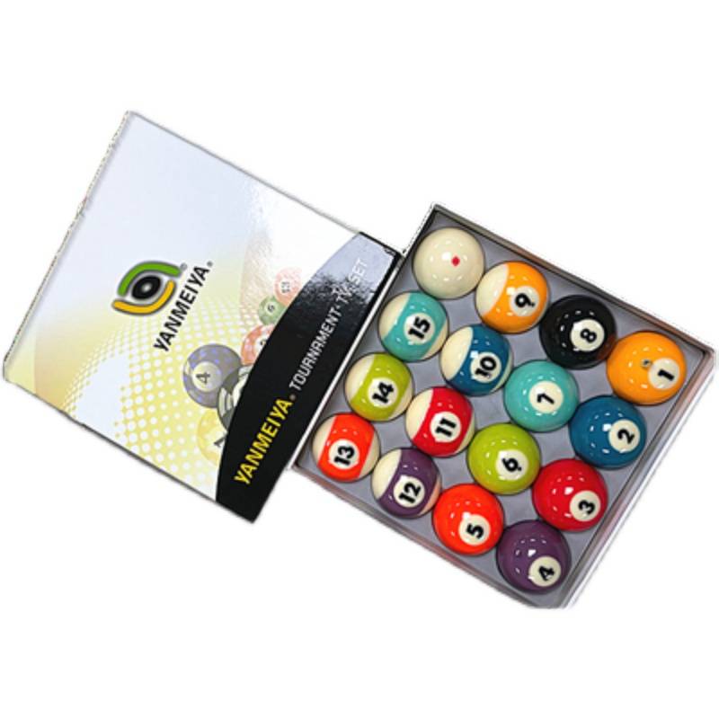 Billiards Black Eight Crystal Aesthetic Sixteen Color Ship Club Snooker Ball Standard Large Billiards Products