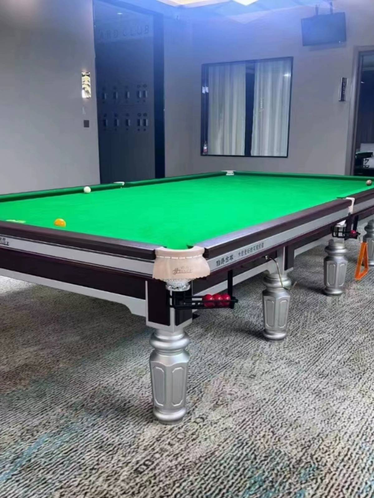 Custom Star Snooker Table Standard COCCs Taichung British -style Sloc ball table commercial