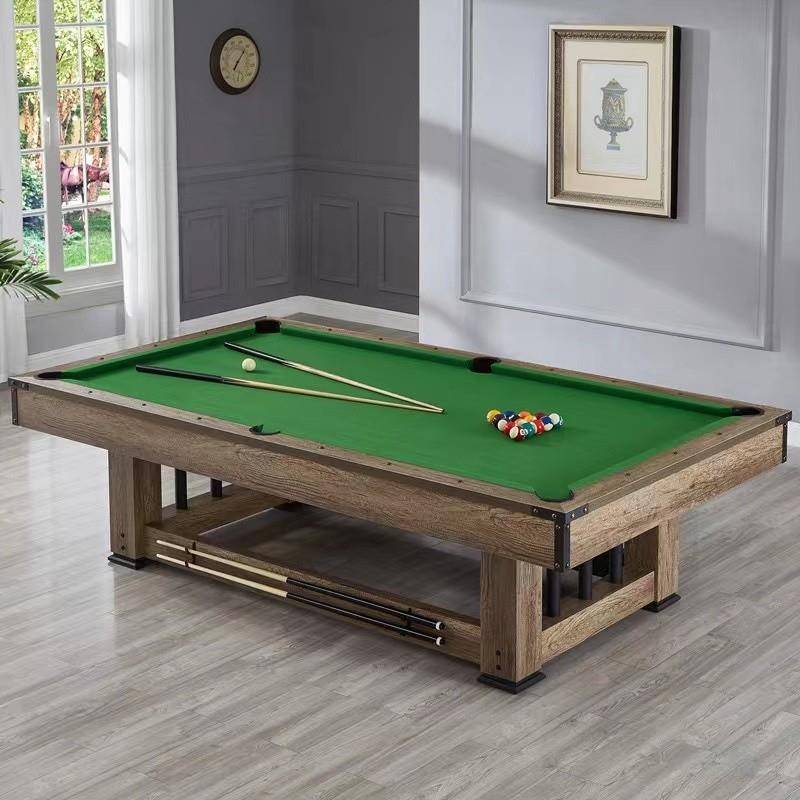 Billiards desk household standard type adult American black eight multi -function tri -in -one table tennis indoor billiard table manufacturers