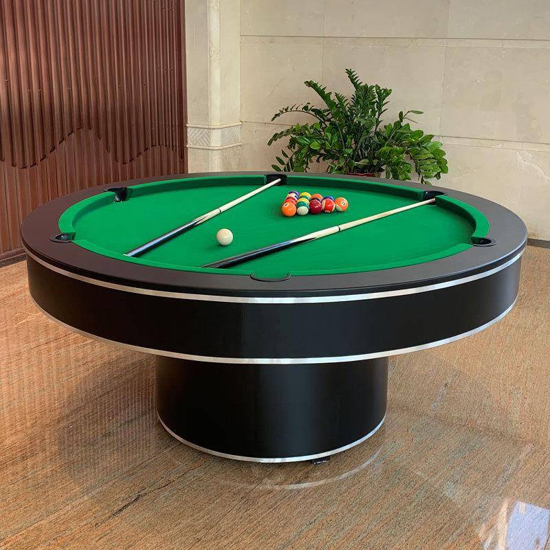 Standard commercial adult automatic return of the round table ball table, the American black eight tabletop table, the second manufacturer of the home dining table