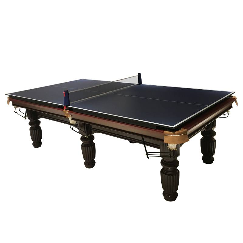 Standard tabletop table adult billiards American black 8 commercial billiards Chinese home training ping -pong two -in -one