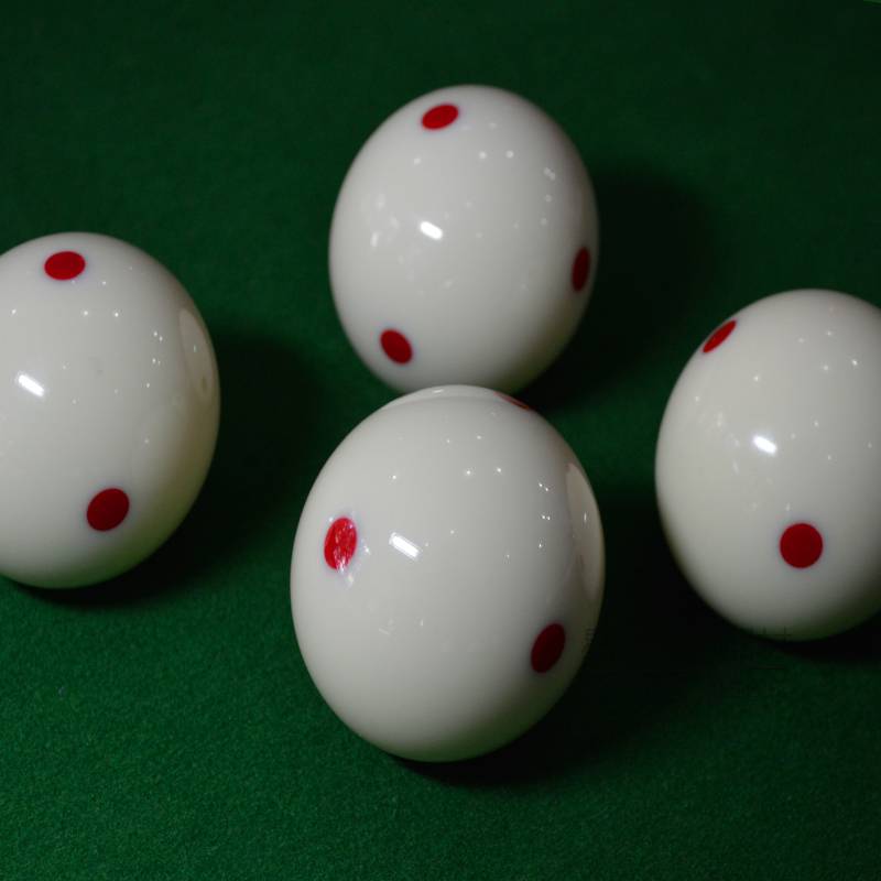 Six Red Dot White Power Ball Mother Ball imitation tv Crystal Ball Standard 57 Belips Belows Nine Ball Black Eight Black Eight 16 Color