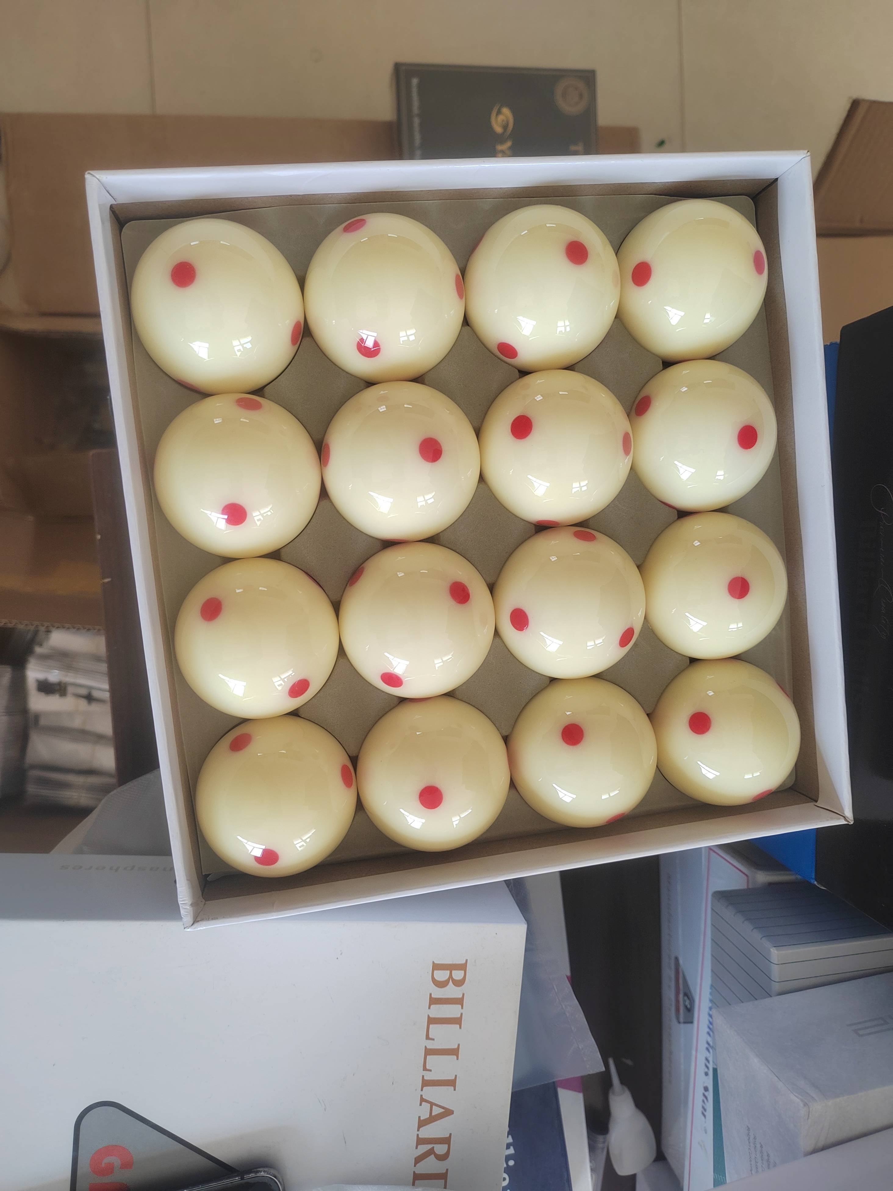 Polyol resin imported red six -point mother ball