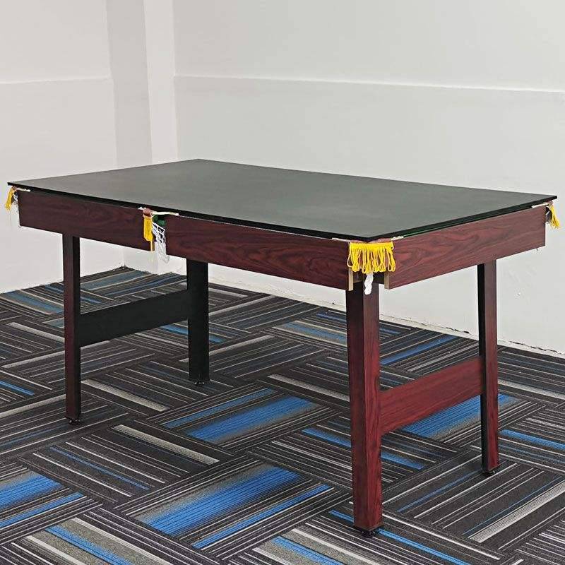 Q! Small standard American black eight adult platform folding home billiards