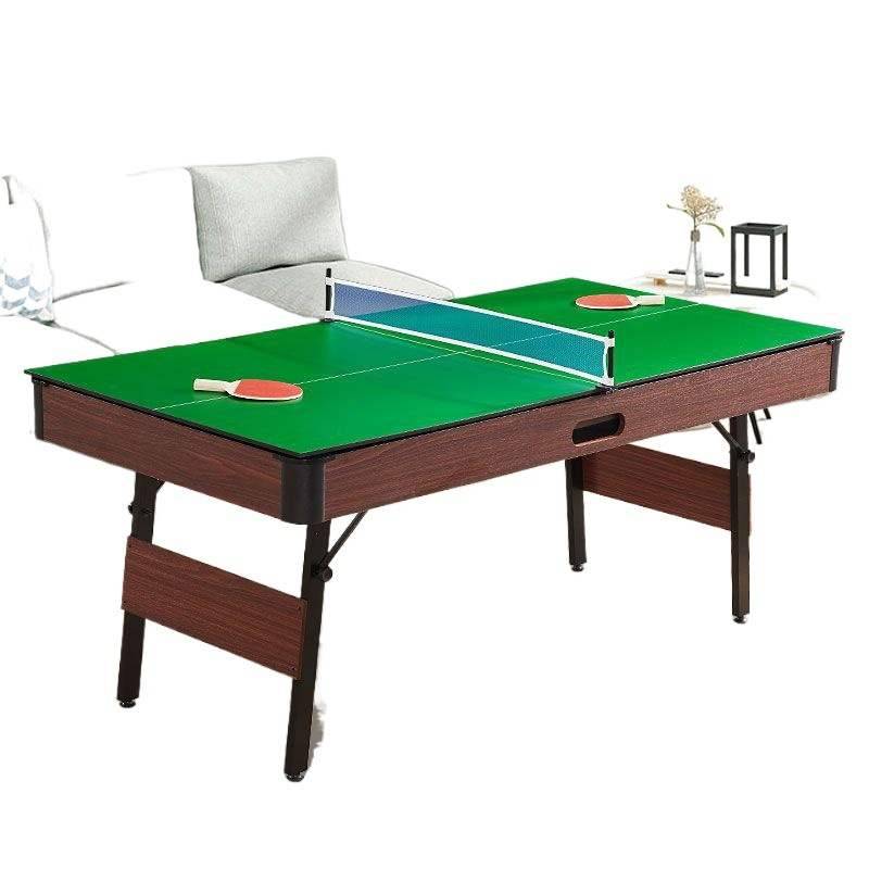 Q! Small standard American black eight adult platform folding home billiards