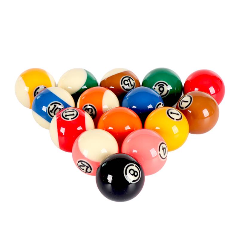 Large Crystal Ball Standard Chinese Black 8 Ball 16 Color Black Black Table Balls American Billiards Products