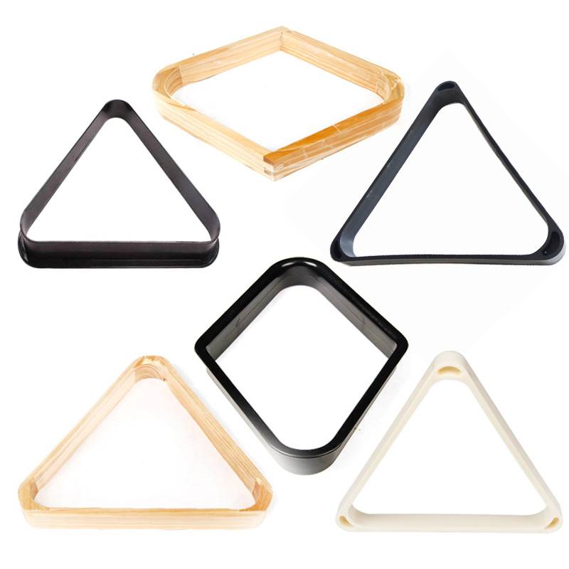American -style nine -ball triangle nine -ball ball shelf fancy billiards plastic diamond -shaped nine -ball tablet box