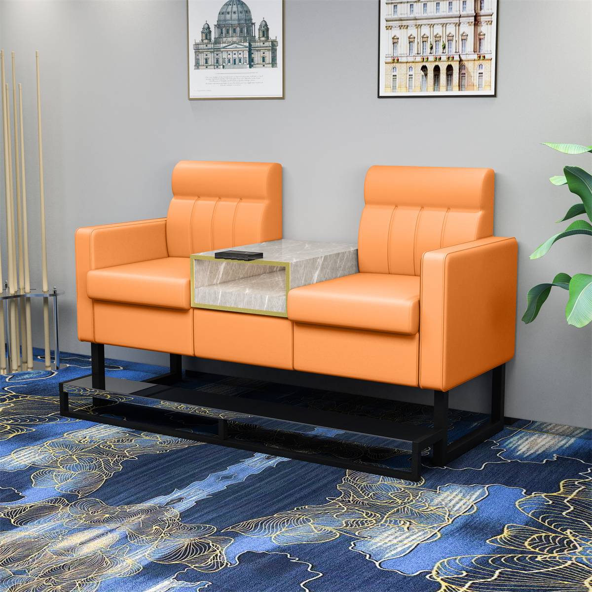 G-two-person-orange color