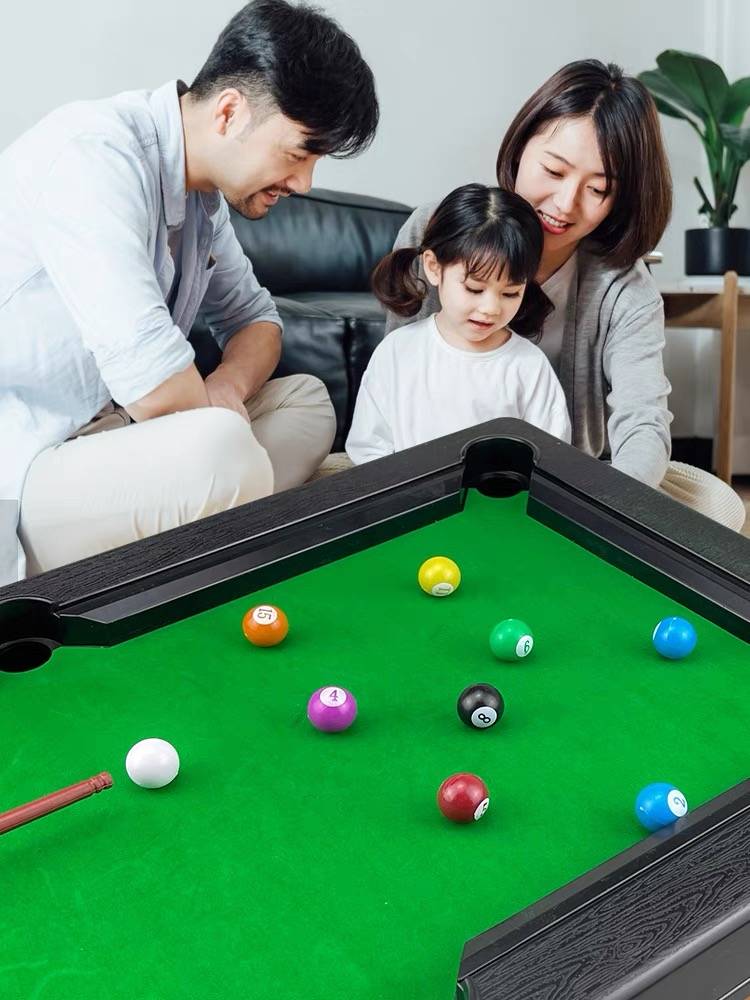 Mini small Taiwanese table household small billiard table parent -child interactive desktop male girl puzzle children's toys