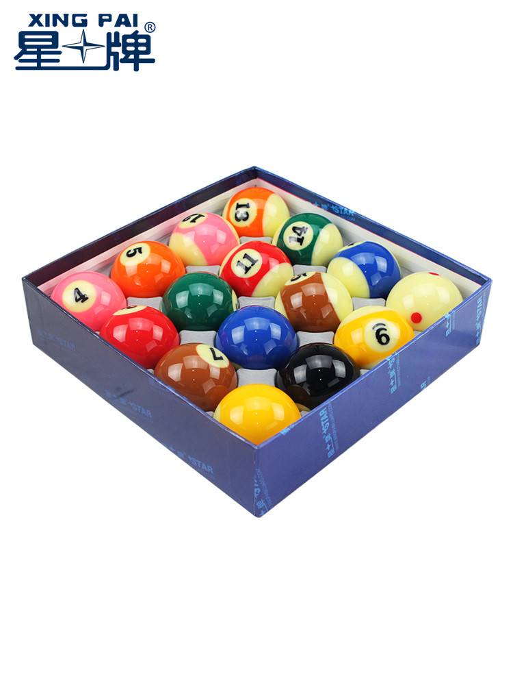 Star Ball Balls American TV Ball Single Mother Ball 1-15 points Number Ball Chinese Black 8 single large white ball