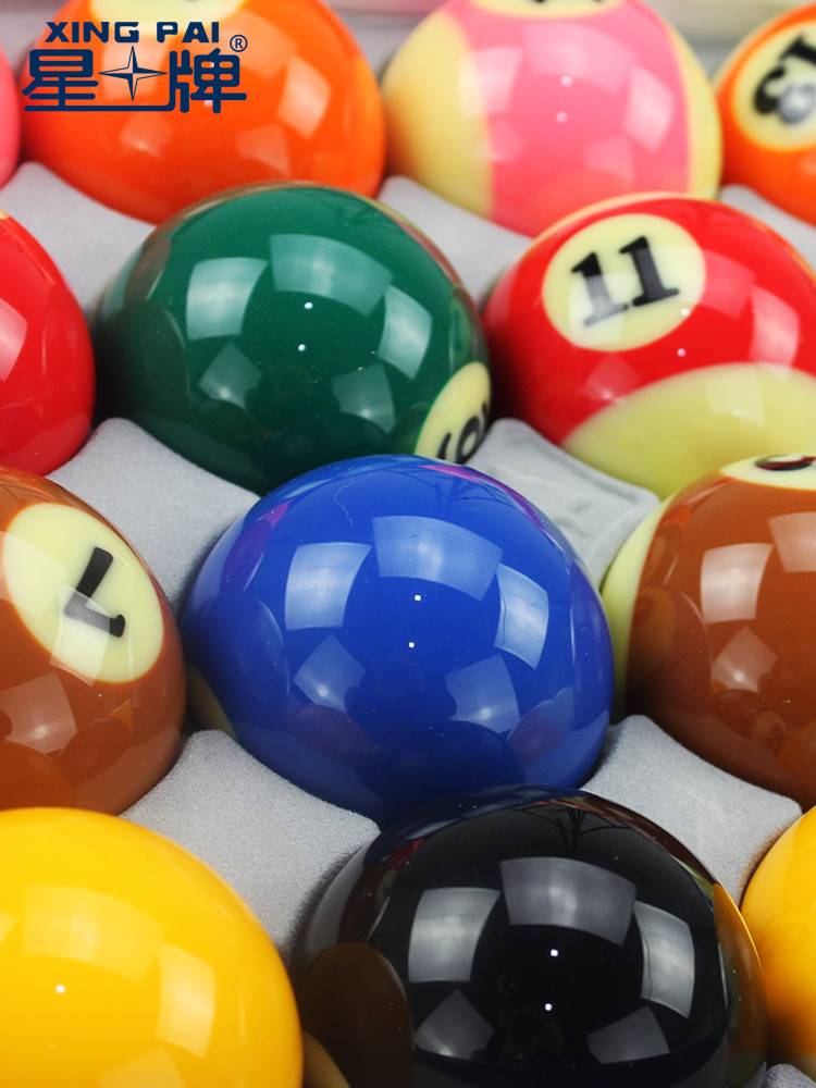 Star Ball Balls American TV Ball Single Mother Ball 1-15 points Number Ball Chinese Black 8 single large white ball