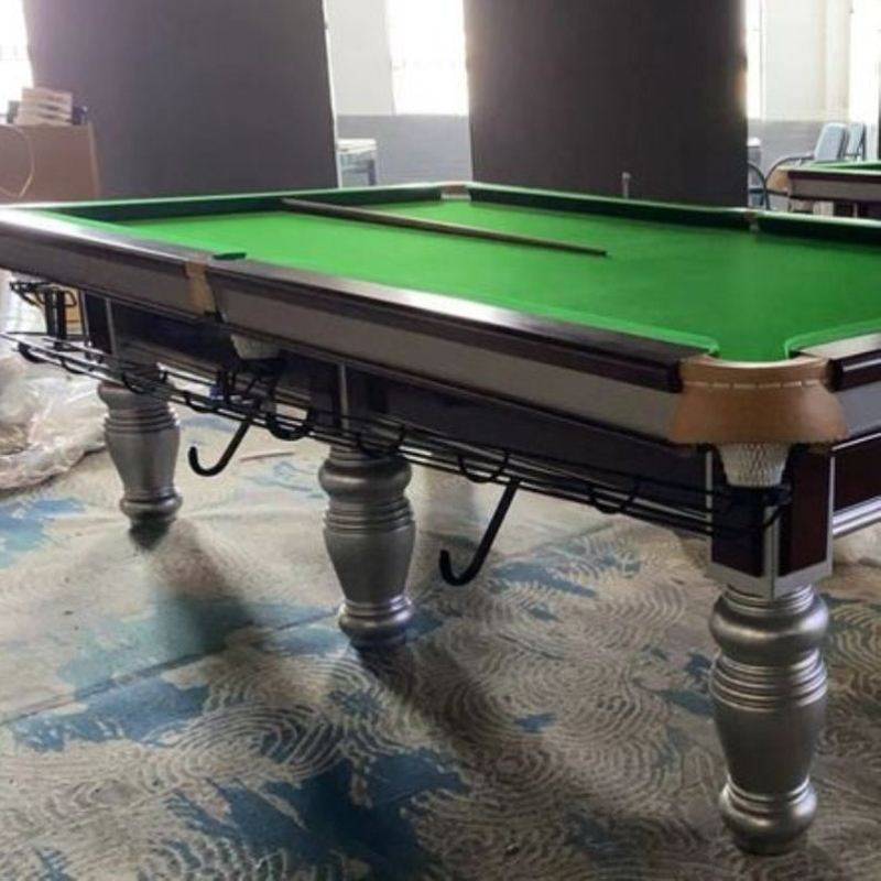 Billiards desk household standard type ball room automatically returns the ball silver cockpie, the American Black Black Table Pilling Taiwan American indoor case