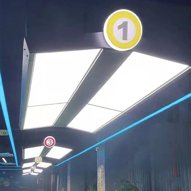 Billiards number light table ball table LED light round decoration decoration personality creative digital brand number brand private custom lighting