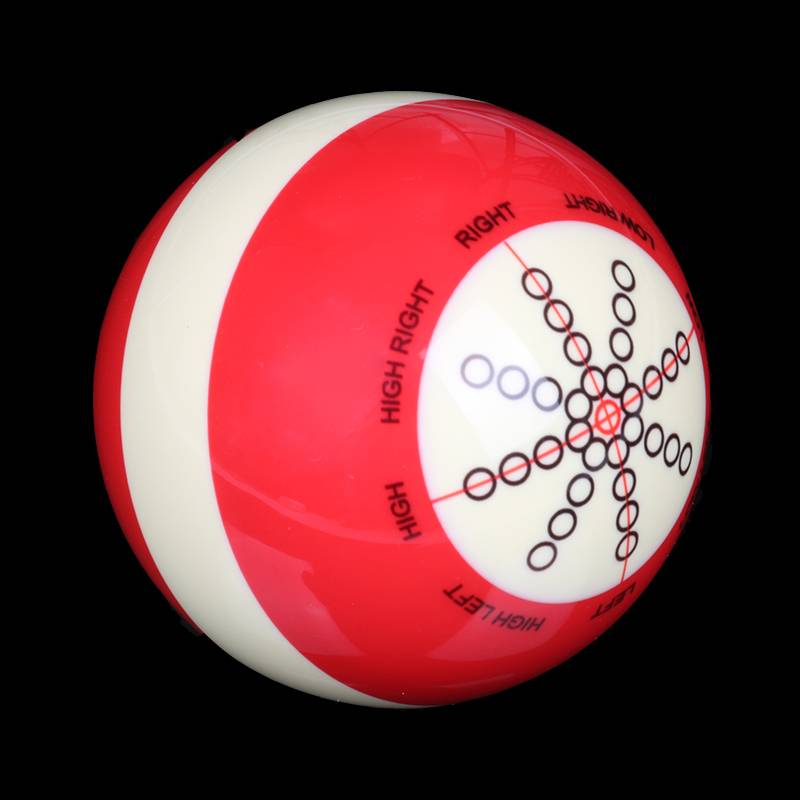 Black Eight Ball Ball Training with Mother Ball aiming at the trainer auxiliary Chinese black 8 coach ball practice white ball head