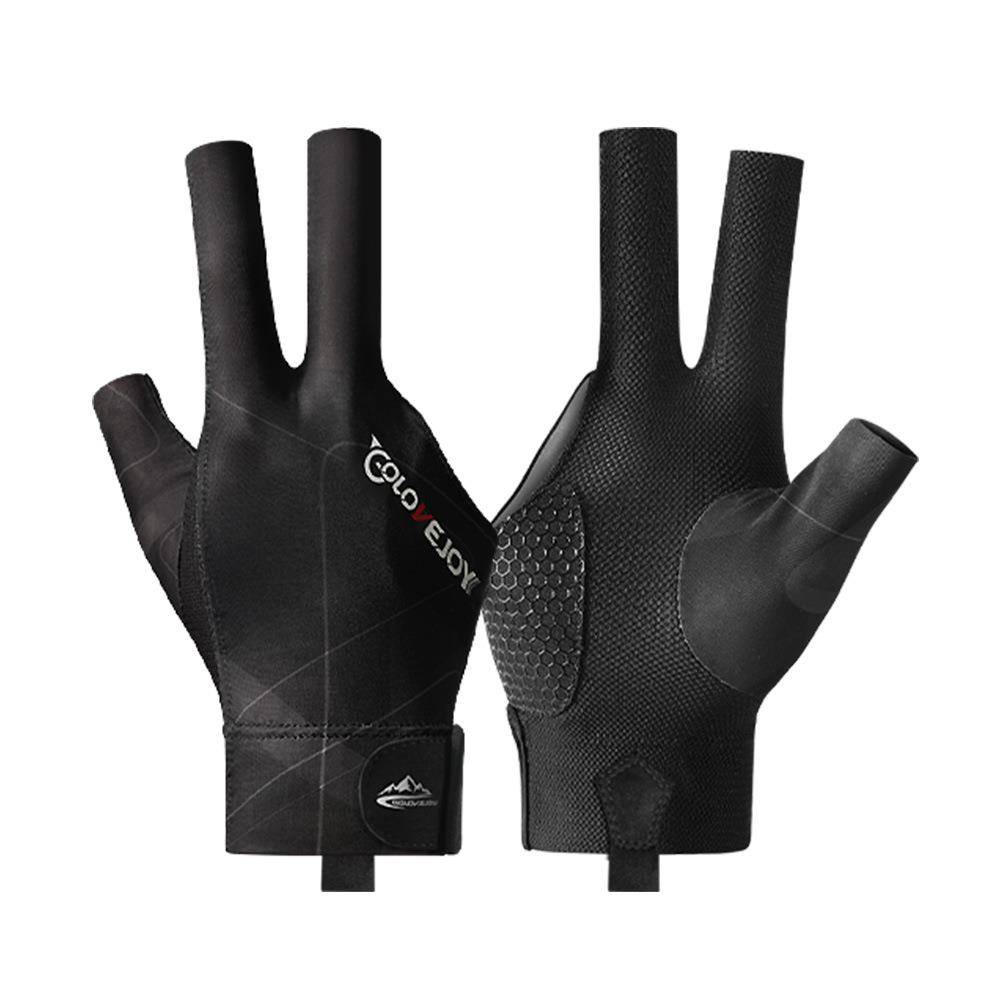 Billiards gloves three -finger gloves Left and right hand -to -hand play room Senior Snooker equipment special billiard products hand