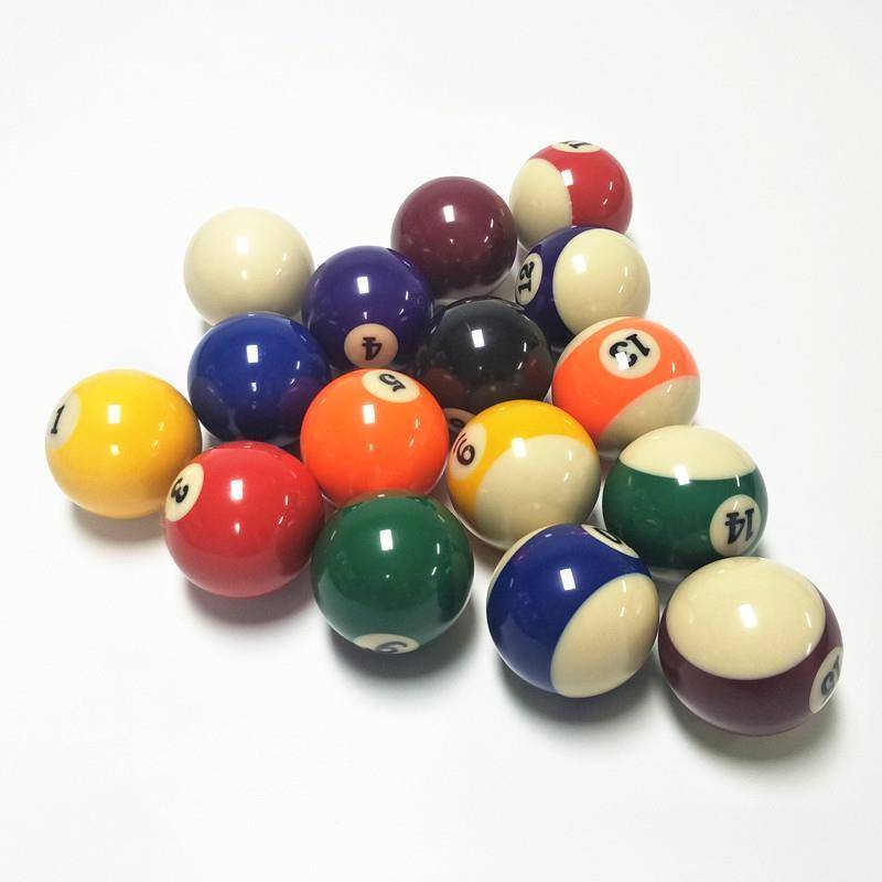 Standard large billiard black eight scattered ball scattered ball matching sixteen color matching table balls single table ball white ball mother ball head