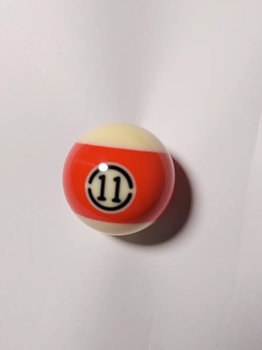 No. 11 Large Orange Crystal Ball