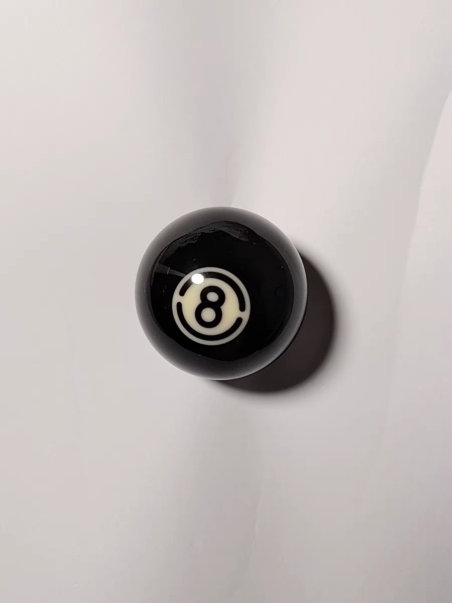 No. 8 large black crystal ball